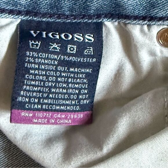 VIGOSS Jagger Skinny Jeans Size 29x29 Classic Fit - Picture 6 of 9